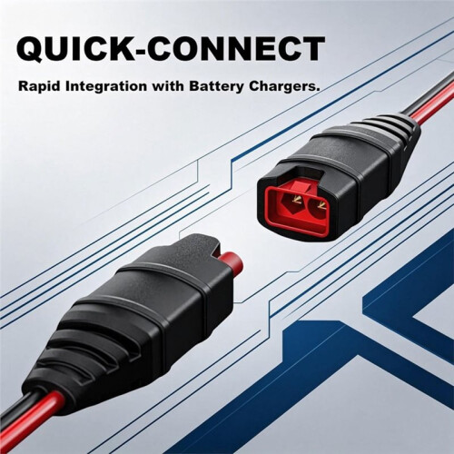 Cable de Extensión SAE para Cargadores de Batería Inteligentes  Genius, Cable de Conector SAE 14AWG 2