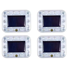 Luz Estroboscópica de Advertencia Solar para Automóvil, Luz de Señal de Emergencia Universal para Automóvil, Motocicleta y Camión