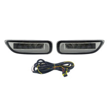 LED Daytime Running Light Daul Colour Fog Light White Yellow Turn Signal Light for 2002-2005