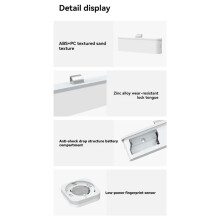 Cabinet Lock Keyless Fingerprint App Invisible Drawer Lock for Home Office
