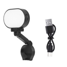 Voor Ultra Fill Light, LED-Lamp met Instelbare Helderheid, Snelkoppeling, Gimbal, Selfielamp