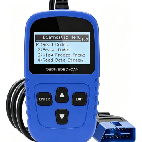 VD10 OBD2 Trouble Code Scanner, Supports Engine Diagnosis, Freeze Frame Data, and I/M Ready Status Check