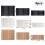 (Combination 3) 3-Size Bra Extenders, 9-Pack, 3 Colors 3
