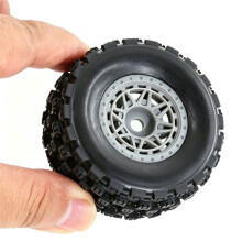 4stuk 1/14 RC Short Truck Wielband 1/14 RC Rally Racing Driftbanden 12MM Hex Wiel voor TT01 TT02 1/14 RC Auto B
