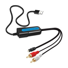 Convertitore Audio DAC 192kHz SPDIF A 2RCA da Digitale Ad Analogico Cavo Audio DAC 192KHz