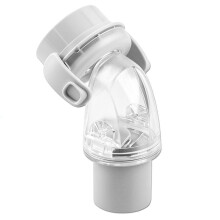 2 Stück Passend für AirFit F20 F30 CPAP-Maske Ersatz Elbow Schlauchverbinder Weiche Schlaf Atemmaschine Ersatzteile