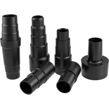 6Pcs Hose Reducer Adapter Set,2-1/2'' to 1-1/4'',1-1/4'' to 1-3/8'' to 1-1/2'',32mm to 35mm for Wet Dry Vacuum Cleaner
