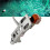 Universal Turntable Headshell+AT3600L Stylus+Brush Kit Universal Phono Cartridge Mount for LP Vinyl Record Player A 3