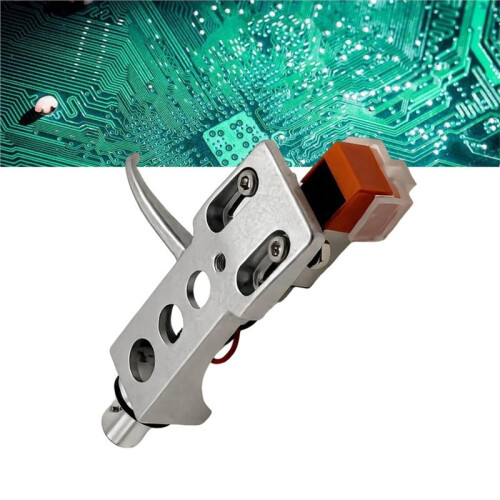 Universal Turntable Headshell+AT3600L Stylus+Brush Kit Universal Phono Cartridge Mount for LP Vinyl Record Player A 2
