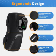 Electric Heating Elbow Support with Vibration Massager for Arthritis and Joint Pain Relief