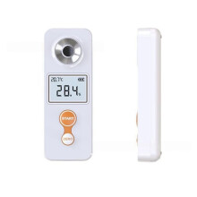 Waterproof Digital Brix Refractometer 0-32%Rechargeable Fruit Juice Sweetness Sugar Content Tester Digital Saccharimeter