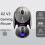 INPHIC X2 V2 Wireless Gaming Mouse 12800DPI Macro Programming  Wireless Mouse for PC Laptop Tablet 3