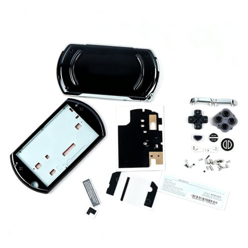 For  PSP GO Housing Shell Cover Replacement with Button Sticker Kit for PSP GO Game Console Accessories A