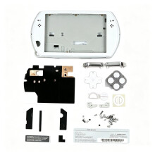 Für PSP GO Gehäuseabdeckung mit Tastenaufkleber-Set für PSP GO Spielkonsole Zubehör B