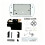 For  PSP GO Housing Shell Cover Replacement with Button Sticker Kit for PSP GO Game Console Accessories B 1