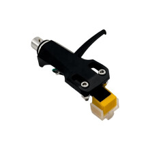 Zwarte Draaitafel-Headshell met Voorgemonteerd AT3600L-Element voor Technics Vinylplatenspelers (LP-Grammofoons) A