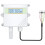 LCD Display Temperature and Humidity Sensor SHT40 Probe Wall-Mounted Detector Waterproof Transmitter Sensors RS485 1M 1