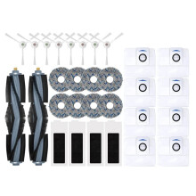 Premium Replacement Parts for  Deebot T20 OMNI T20 T20e T20 Pro Main & Side Brush Mop Pad HEPA Filter Dust Bag