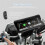 Tela de 8,1 Polegadas para Motocicleta com CarPlay, Android Auto, Sistema de Navegação com Câmeras Frontal e Traseira, Câmera Veicular 1080p e 10