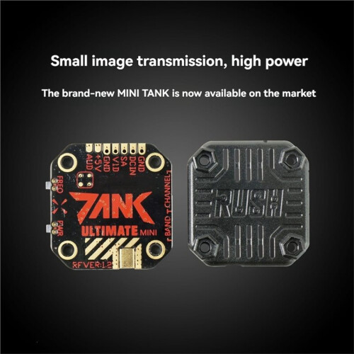 RUSH TANK  5.8GHz 48CH VTX PIT/25/200/500/800mW Switchable 20x20 Stackable FPV Transmitter VTX for RC Drone 1