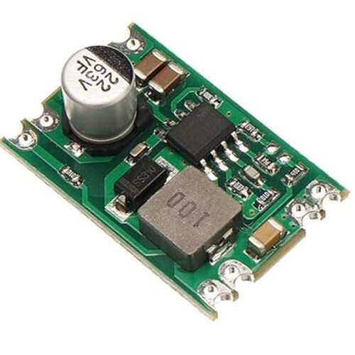 5Pcs - Step Down Power Supply Module Buck Regulated Board 2A Input 8-55V Output  to DC12V Electronic Module 1