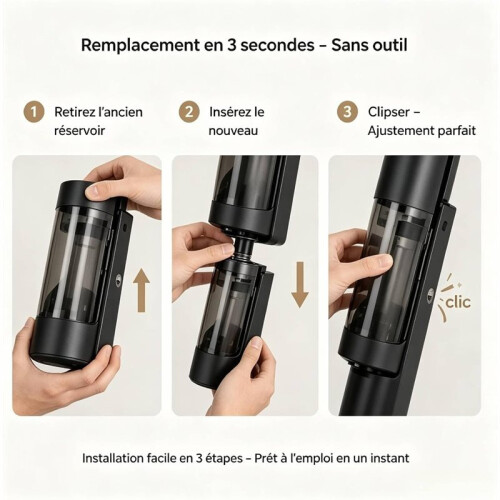 For  H12 Pro Wet Dry Vacuum Cleaner Clean Water Tank Ensures Seamless Integration and Functionality 2