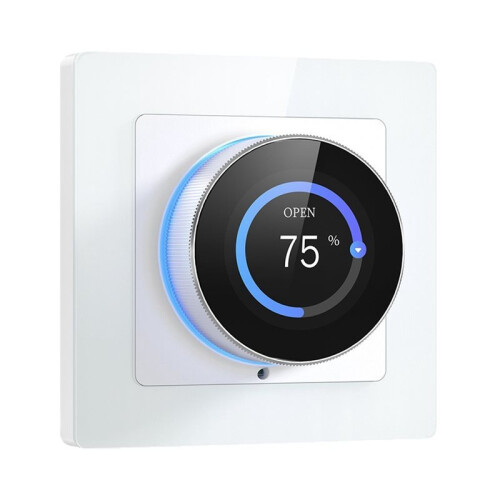Tuya WiFi  Knob Curtain  Percentage-Based Curtain Controller RGB Light Works with for Alexa  Home