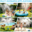 1set Patio Vertical Misting Cooling System 83-Centimeter Misting System with Nozzles,Yard Cooling System EU Plug 3
