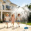 1set Patio Vertical Misting Cooling System 83-Centimeter Misting System with Nozzles,Yard Cooling System EU Plug 5