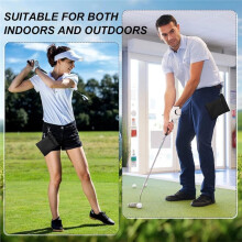 Tee Tas Houder Tee Zak Golfbal Draagtas met Clip Draagbare Golfaccessoires