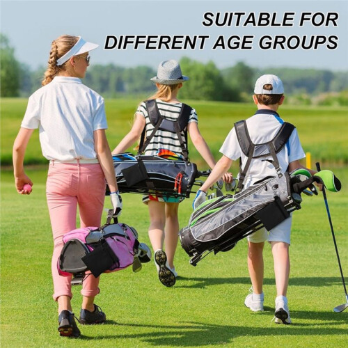 Tee Bag Holder Tee Pouch   Carry Bag with Clip Portable  Accessories 2
