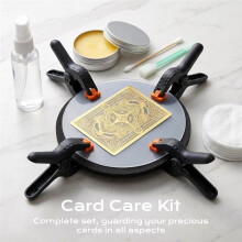 Card Care Clean Kit, 10 in-1 Trading Card Cleaning & Repair Kit, Polishing for PSA Card Care, Grading & Flattening