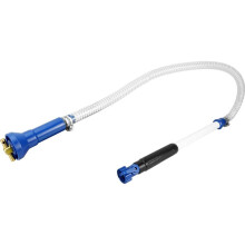 RV Tank Cleaner Wand,Flexible Holding Tank Rinser with 360 Rotating &1/4 Turn Shutoff Valve for RV Campers Trailer