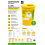 SHARPSGUARD CONTAINER 5L-YEL BIN AND LID - REF:DNDD471YLR/N 3