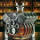 Διανομέας ουίσκι V8 Engines Liquor Bottle Bar, διανομέας κρασιού, δοχείο αλκοόλ, για τεκίλα 5