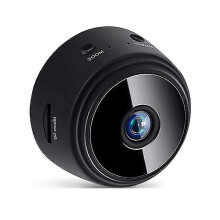 Con telecamera wireless per esterni, casetta per uccelli con telecamera 720p, versione notturna, telecamera Wi-Fi, nero-2025-ss