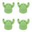 Frosch Dekoration Kartenhalter 9