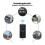 2-Pack 868MHz Replacement Garage Door Openers with Handheld Transmitter for 868-BS Model 3