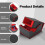 Portable Foldable Dice Roller Tower with Bag Dice Tray Special Design Convenient Dices Box for RPG Table Top Gaming 5