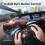 Wireless Gamepad for  2 NS/PC/Android/IOS,Hall Effect Trigger Gaming Controller with Six Axis Motion Sensing White 2