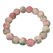 (B11) Cherry Blossom Elastic Bracelet - Women\'s Jewelry Gift