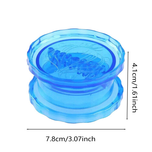 (Blue) Premium Garlic Press - Durable, Easy-Squeeze Kitchen Tool 2