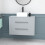 NES Home Wall Hung 800mm Matte Grey Cabinet With Basin and Matte Grey Worktop 4