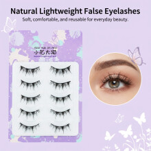 Colorful Rhinestone Lashes for Cosplay, 10-15mm Mix