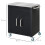 Kitchen Trolley Cart with Wheels, Storage Cabinet and Hooks 5