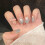 (783) Bowknot False Nails - Natural & Easy Apply Salon Supply 6