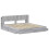 VidaXL vidaXL Bed Frame with Storage Grey Sonoma 180 x 200 cm Engineered Wood 5