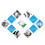 EBYTE E280-2G4T12S 2.4G LoRa Wireless Module SX1280 12dBm RF UART Support LoRa FLRC GFSK Long Distance 3Km Transceiver 5