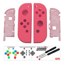 Specialdesignet kabinetløsning, halvgennemsigtigt beskyttelsesetui med Joycon-beskyttelsesetui, præcisionssnit til Nintendo Switch-konsol