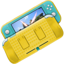 Håndholdt cover til Nintendo Switch Lite, komfortabelt, ergonomisk greb med vinkel